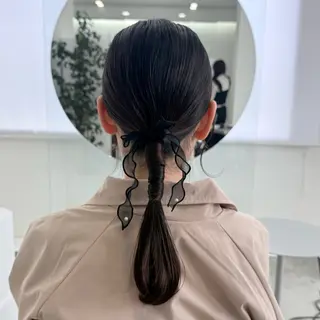 ヘアアレンジ niw yuiのヘアスタイル