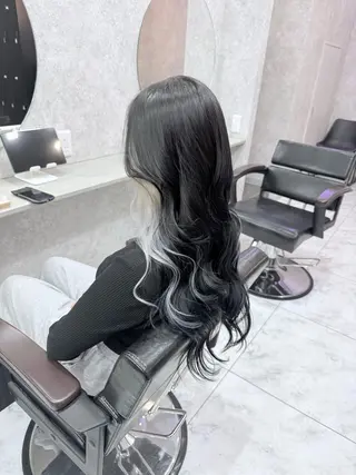 ロング カラー 🌺ハイトーン🌺 矢葺 なぎさ🌺🌺のヘアスタイル