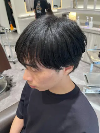パーマ メンズ 吉見 涼のヘアスタイル