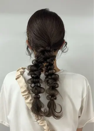 ロング 表参道/アレンジ💐 /艶カラー/kahoのヘアスタイル