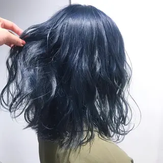ミディアム カラー 透明感カラー/ レイヤー　YUKAのヘアスタイル