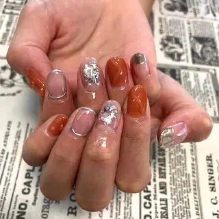ネイル Rélu nail × eyeのネイルデザイン