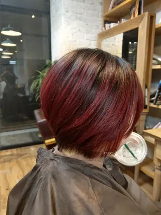 カラー 店長　佐藤 祐輔のヘアスタイル