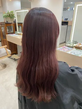 ロング 平野 利希菜のヘアスタイル