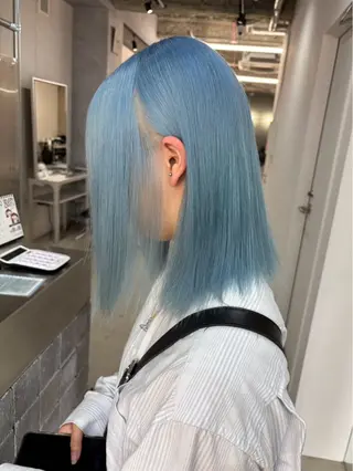 カラー める 名古屋ハイトーンのヘアスタイル