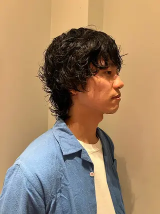 パーマ メンズ ムラコシヒカリ lapenseeのヘアスタイル