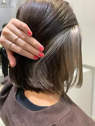 ショート カラー チバ ヒロトのヘアスタイル