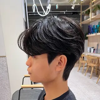 パーマ メンズ指名no'1 佐藤 亘のヘアスタイル