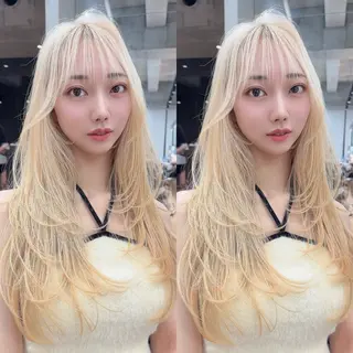 ロング カラー ✨髪質改善特化✨副 店長椎葉信乃介のヘアスタイル