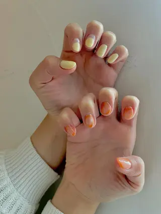 ネイル 甲斐市自宅サロン 🧸prunelleのネイルデザイン