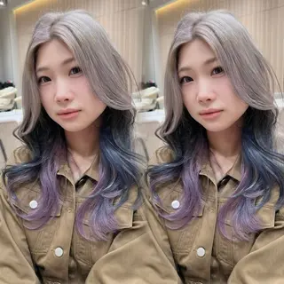 ロング カラー レイヤー/髪質改善 Lond ambreのヘアスタイル