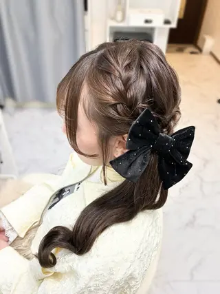 ロング ヘアアレンジ ヘアセット専門店 Rのヘアスタイル