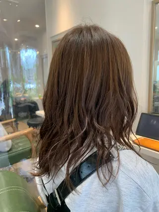 ミディアム カラー ヒロタ ハルヒ🦁のヘアスタイル