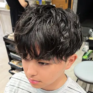 メンズ パーマ 似合わせパーマ🔥 メンズ美容師 レントのヘアスタイル