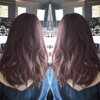 セミロング ロング カラー メンズ特化美容師 カラー専門ぺーターのヘアスタイル