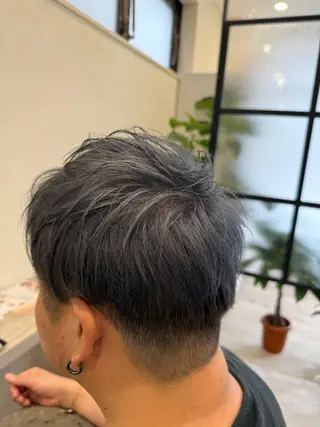 ショート カラー 田中拓人/スパ/ ハイライト/髪質改善のヘアスタイル