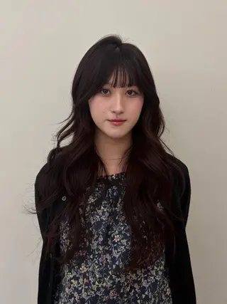 ロング Yuka/福岡美容室 /カラーモデル募集中のヘアスタイル