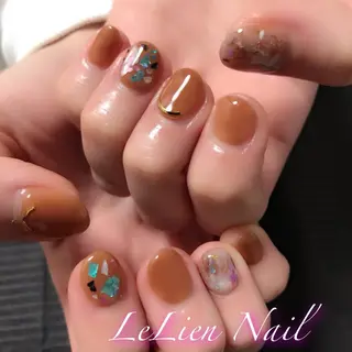 ネイル モチの良さ◉ フィルインネイル♡のネイルデザイン