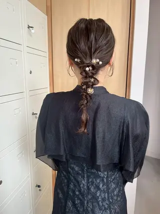 ヘアアレンジ 平尾/髪質改善トリー トメント︎☆kaiのヘアスタイル