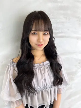 ロング カラー 韓国束感まつ毛 /Takaのマツエク・マツパデザイン