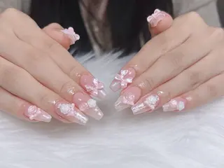 ネイル Sora  Nail 長さ出し専門店のネイルデザイン