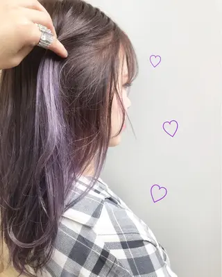 ミディアム カラー 新宿駅近♡個室 ♡関口三都季🌜のヘアスタイル