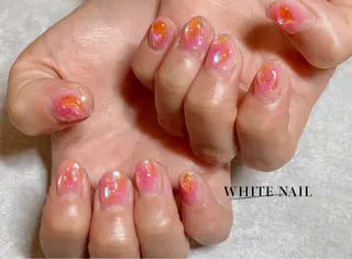 ネイル WHITE NAIL ホワイトネイルのネイルデザイン