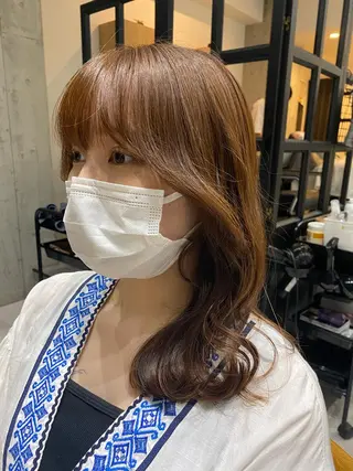 ミディアム カラー 似合う髪型見つけます AYAKAのヘアスタイル