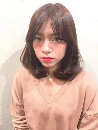 ショート ミディアム セミロング カラー ヘアアレンジ 柔らか垢抜けｶﾗｰと ｶｯﾄ🫧ASUKAのヘアスタイル