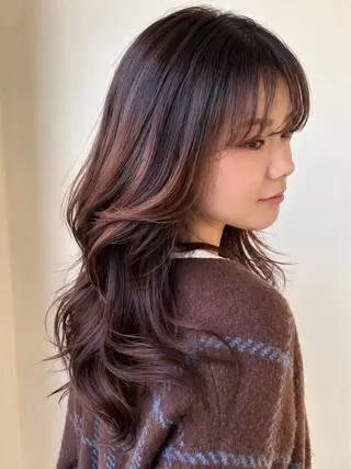 ロング 本間 良のヘアスタイル
