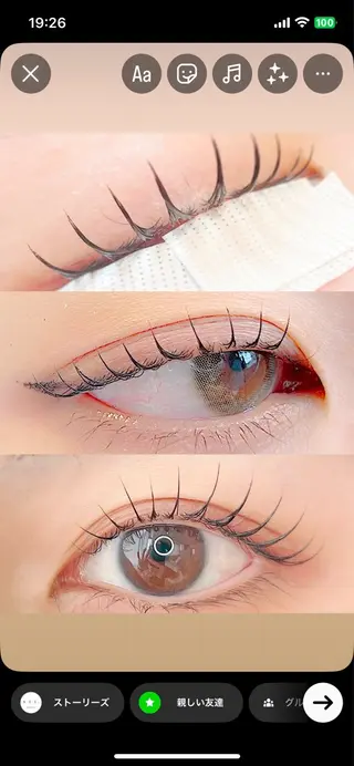 マツエク・マツパ sii. eyelashのマツエク・マツパデザイン