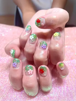 ネイル Nail ヌシん家 AKANEのネイルデザイン