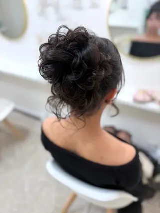 ヘアアレンジ hairset salon m.のヘアスタイル