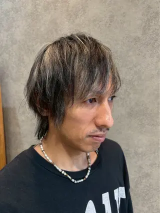 ミディアム メンズ メンズスタイリスト ティアラ👑のヘアスタイル