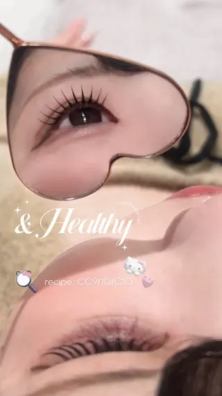 H  eyelash ⌇𝐦𝐢𝐮 ☽のマツエク・マツパデザイン