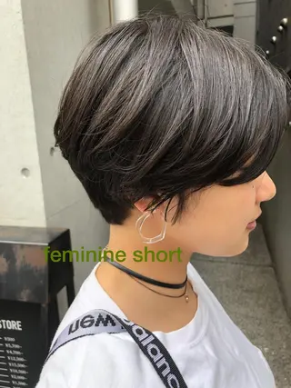 ショート stylist 杉浦駿生のヘアスタイル