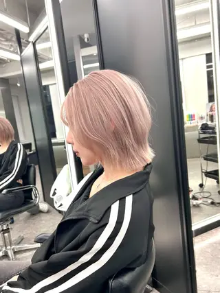 ショート カラー ハイトーンボブ /tasukuのヘアスタイル