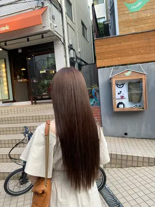 ロング カラー ヘアアレンジ 20代〜40代 大塚🌱松原大将のヘアスタイル