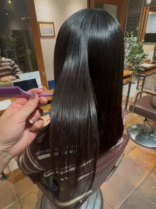 セミロング パーマ Ⓨⓤ-ⓚⓐ mist𖧷hairのヘアスタイル