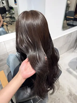 ロング カラー 𝐇𝐢𝐧𝐚 ⟡.·のヘアスタイル
