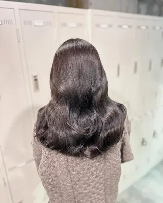 ロング カラー 赤み消しカラー 🍀JUNKIのヘアスタイル