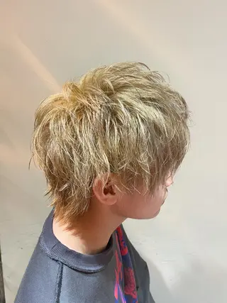 ミディアム カラー メンズ メンズ特化美容師 大貫友也のヘアスタイル