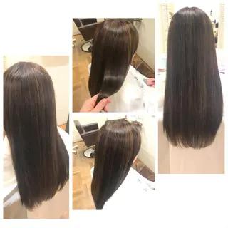 ロング カラー 澤田 彩香のヘアスタイル
