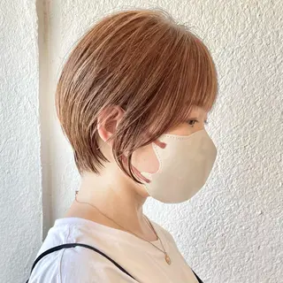 ショート カラー 髪質改善特化 谷口祐綺のヘアスタイル