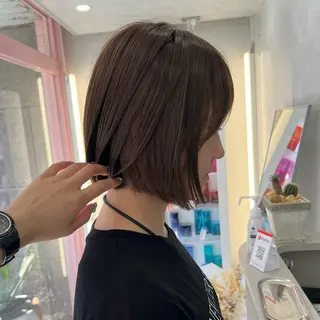 ショート 岸下 理緒のヘアスタイル