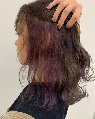 ミディアム 山田 絵里菜のヘアスタイル