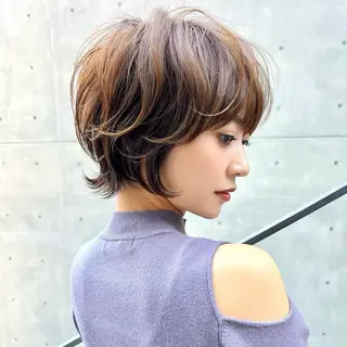 ショート カラー お悩み解決ショート/ 似合わせカット/といのヘアスタイル