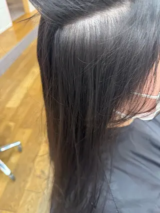 ロング 阿部 舞裕のヘアスタイル