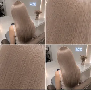 ロング カラー 色落ちまで盛れる 💟まなみのヘアスタイル