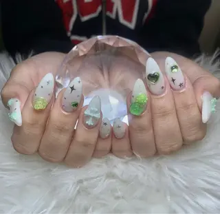 ネイル 銀河_ Chan nailsのネイルデザイン